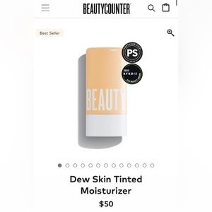New Beautycounter Dew Skin Tinted Moisturizer No. 3